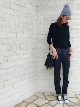 maichinさん（レディース・178cm）の秋コーディネート