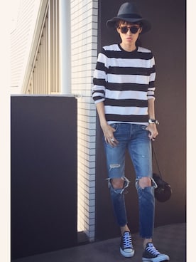 maichinさん（レディース・178cm）の秋コーディネート