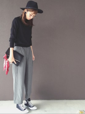 maichinさん（レディース・178cm）の秋コーディネート