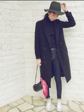 maichinさん（レディース・178cm）の冬コーディネート