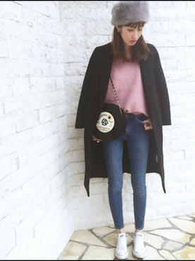 maichinさん（レディース・178cm）の冬コーディネート