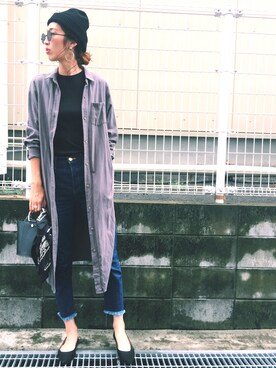 maichinさん（レディース・178cm）の秋コーディネート