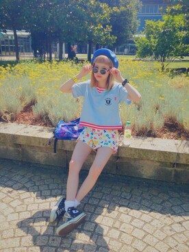 瀬戸あゆみさん(レディース・152cm)の夏コーディネート