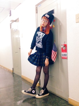 瀬戸あゆみさん（レディース・152cm）の秋コーディネート