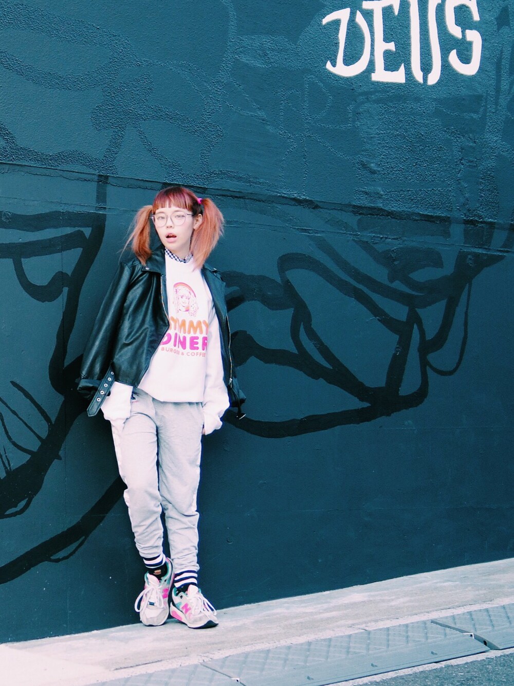 瀬戸あゆみさんの「ROUGH ライダース（Aymmy in the batty girls）」を使ったコーディネートの1枚目の写真