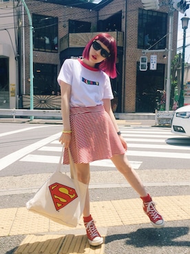 瀬戸あゆみさん(レディース・152cm)の春コーディネート