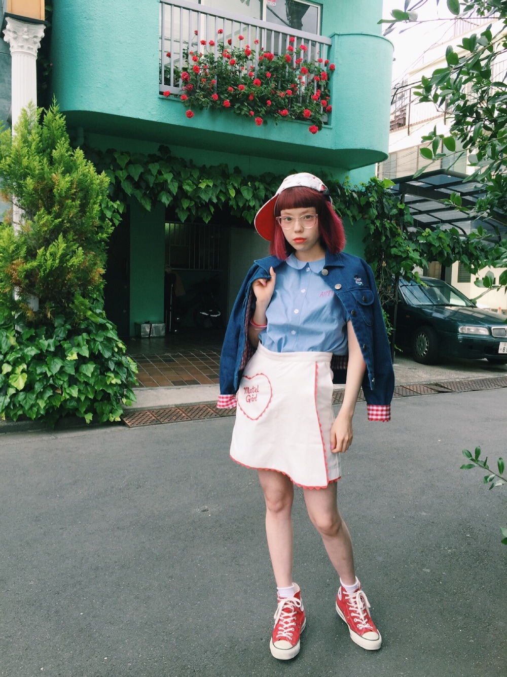 Aymmy in the batty girls（Gジャン/デニムジャケット）のフリマ
