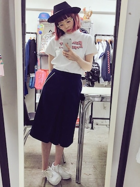 瀬戸あゆみさん（レディース・152cm）の夏コーディネート