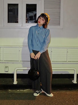 瀬戸あゆみさん（レディース・152cm）の春コーディネート