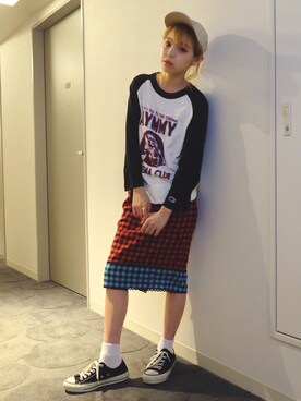 瀬戸あゆみさん（レディース・152cm）の秋コーディネート