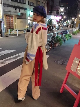 瀬戸あゆみさん（レディース・152cm）の冬コーディネート