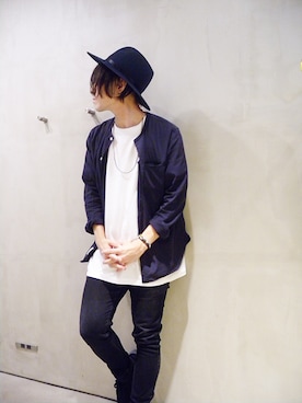 「TMT（ティーエムティー）のアイテム（アクセサリー）」を使った、Attic_suzukiさん（メンズ・167cm）の夏コーディネート