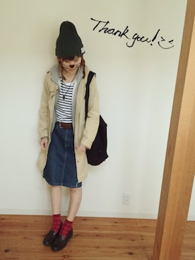 「inmercanto（インメルカート）のアイテム」を使った、ゆりあのこあらさん（レディース・160cm）の冬コーディネート