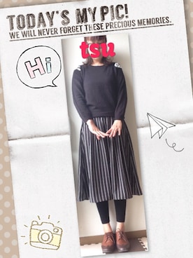 TwoUmbrellaさん（レディース・167cm）の春コーディネート