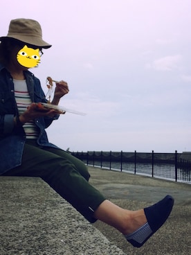 「焼きそば」｜TwoUmbrellaさん（レディース・167cm）の夏コーディネート