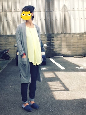 「オーガンジー」｜「アイテム（ニットキャップ/ビーニー）」を使った、TwoUmbrellaさん（レディース・167cm）の秋コーディネート