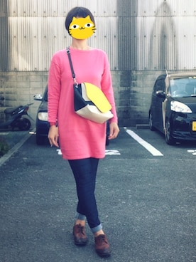 「風邪っぴき」｜「アイテム（ワンピース/ドレス）」を使った、TwoUmbrellaさん（レディース・167cm）の秋コーディネート