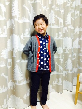 さくらさん（キッズ・110cm）の秋コーディネート