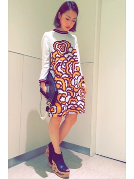 「jeffreycampbell」｜rika iwasaさん（レディース・160cm）の夏コーディネート