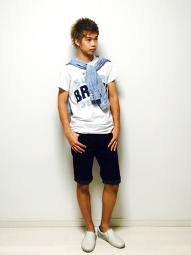 T.SAKAMOTOさん（メンズ・171cm）の夏コーディネート