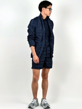 「SHIPS」｜安本さん（メンズ・170cm）の春コーディネート