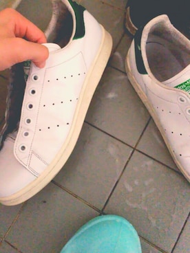 「stansmith」｜「アイテム（その他シューズ）」を使った、DAIRAさん（メンズ・172cm）の秋コーディネート