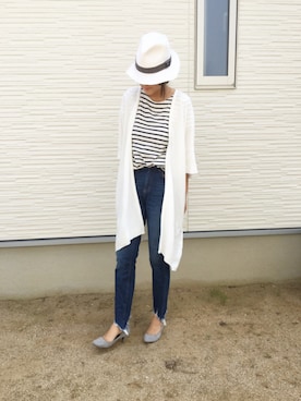 こここさん（レディース・156cm）の夏コーディネート