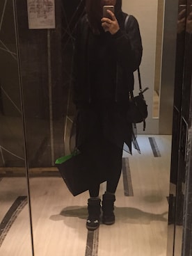 「JOSEPH ABBOUD（ジョセフアブード）のアイテム」を使った、coeicoeicoeiさん（レディース・173cm）の冬コーディネート