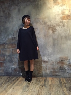 「アイテム（ハンチング/ベレー帽）」を使った、福田 梢 by BRAVEayaseさん（レディース・154cm）の夏コーディネート