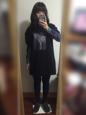 723さん(レディース・155cm)の冬コーディネート