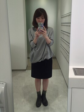 723さん（レディース・155cm）の春コーディネート