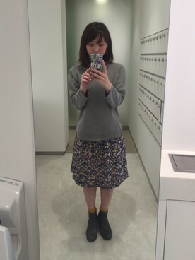 723さん（レディース・155cm）の春コーディネート