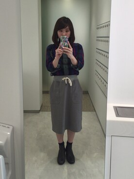 723さん（レディース・155cm）の春コーディネート