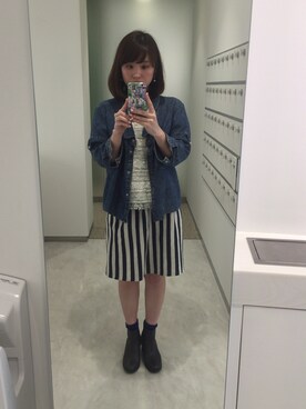 723さん(レディース・155cm)の春コーディネート