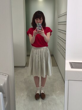 723さん（レディース・155cm）の春コーディネート