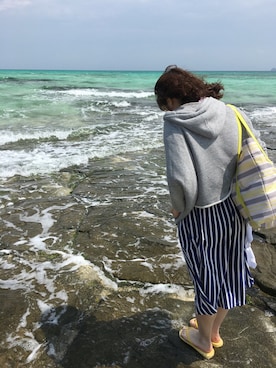 723さん（レディース・155cm）の春コーディネート