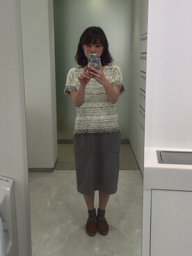 723さん(レディース・155cm)の春コーディネート