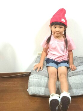 のんちゃんさん（キッズ・110cm）の夏コーディネート