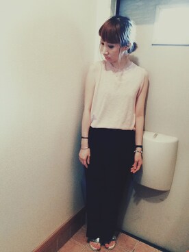 さ〜こさん（レディース・156cm）の夏コーディネート