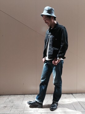 Denime MOP滋賀竜王店さんの（Made in JAPAN denim (middle straight) | メイドインジャパンデニム（ミドルストレート））を使ったコーディネート