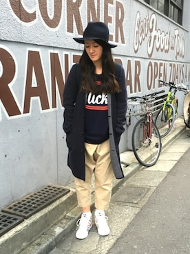 丸山理奈さんのコーディネート