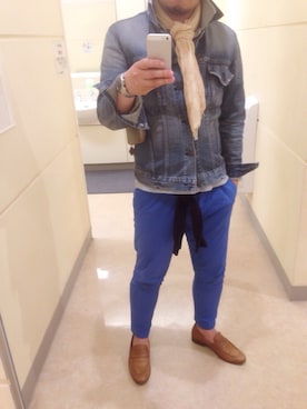 「FERRANTE（フェランテ）のアイテム（その他シューズ）」を使った、GodFatherさん（メンズ・170cm）の春コーディネート