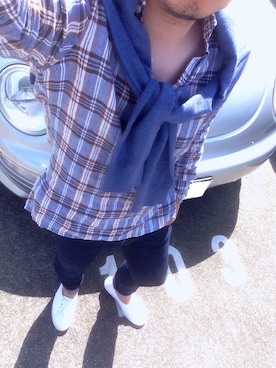 「RING JACKET（リングジャケット）のアイテム（トップス）」を使った、GodFatherさん（メンズ・170cm）の春コーディネート