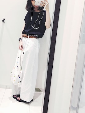 memeさん（レディース・162cm）の夏コーディネート