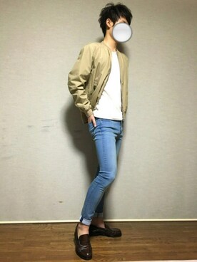 Takuさん（メンズ・182cm）の春コーディネート