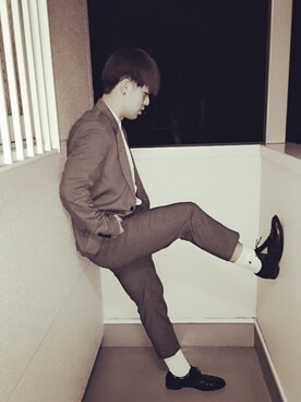 「Jade（ジェイド）のアイテム」を使った、Ko-k!さん（メンズ・169cm）の秋コーディネート