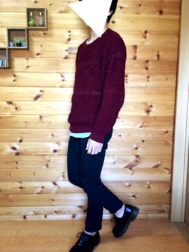 「niko and...（ニコアンド）のアイテム（その他）」を使った、Sukeさん（メンズ・170cm）の秋コーディネート