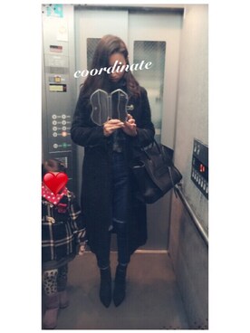 shiori.uさん（レディース・166cm）の冬コーディネート