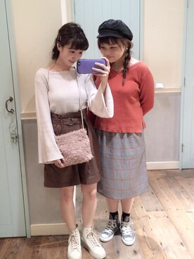 ひらさわいずみさん（レディース・158cm）の秋コーディネート