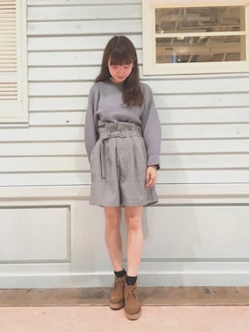 ひらさわいずみさん（レディース・158cm）の秋コーディネート